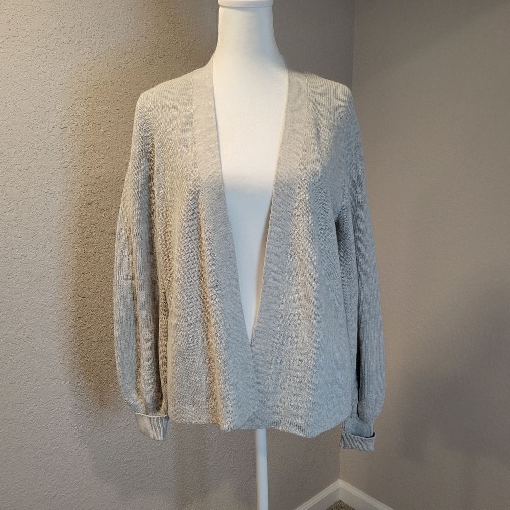 LOFT Women's Cardigan Gray Size XS